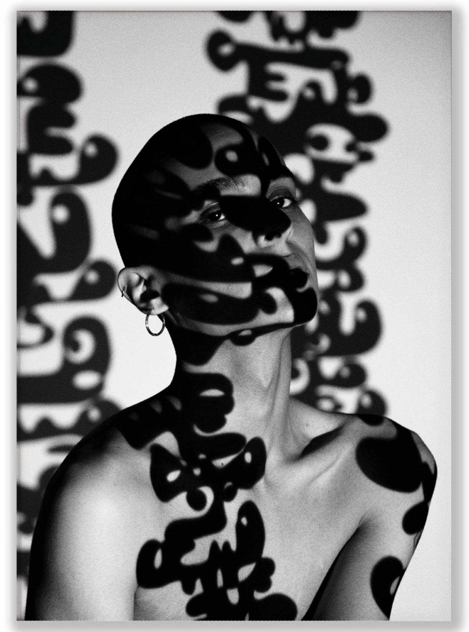Black and white limited edition giclée print